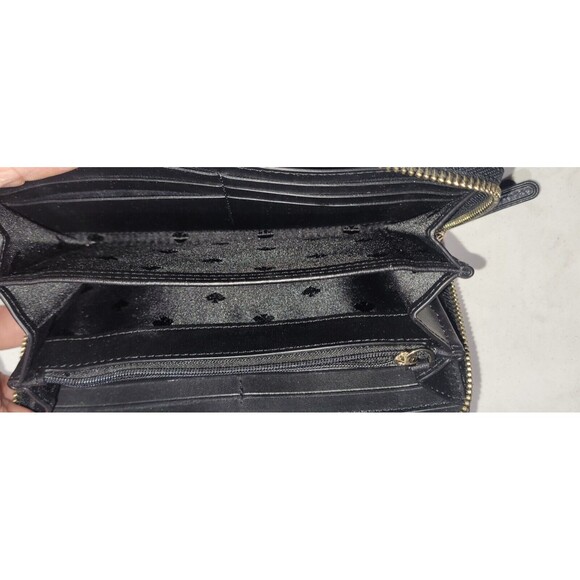Kate Spade Authentic Pebbled Black Leather Long Wallet & Adel Bifold Wallet (2) - Picture 8 of 16